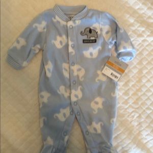 Newborn footie Pajamas for baby boy BNWT